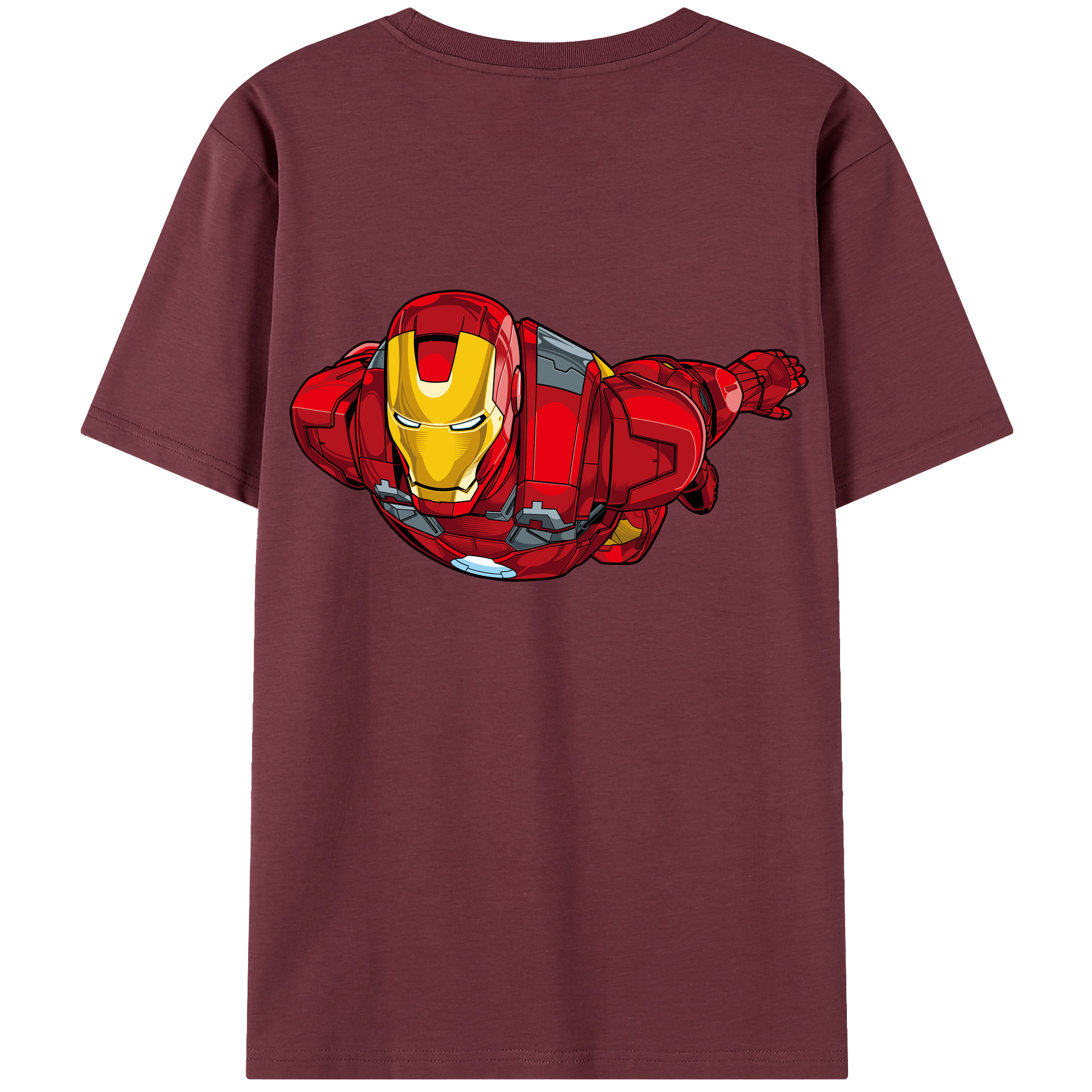 （画像用） アベンジャーズ The Avengers 綿100％半袖Tシャツ（背面プリント）